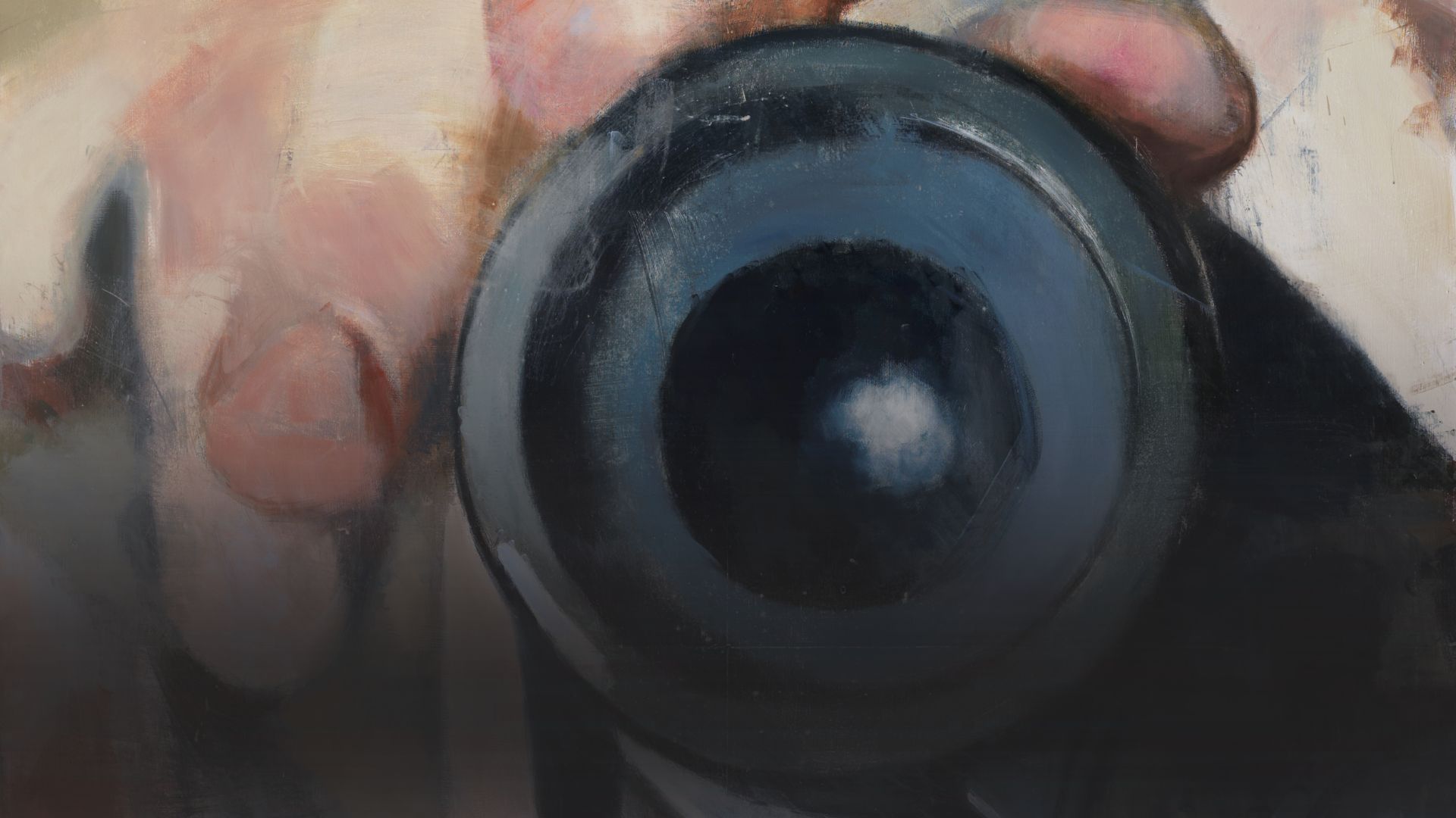 Zbyněk Sedlecký, Maska, 150x200 cm, olej, 2025